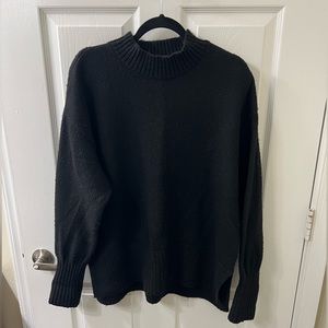 H&M high neck sweater, black, M
